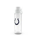 Tervis Venture Lite NFL Indianapolis Colts - Primary Logo Made in USA Double Walled Insulated Tumbler Travel Cup Keeps Drinks Cold & Hot, 24oz Water