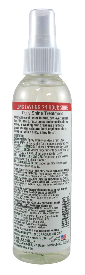 Fantasia Ic Hair Polisher Mist 6 Ounce Pump (177ml) (3 Pack)