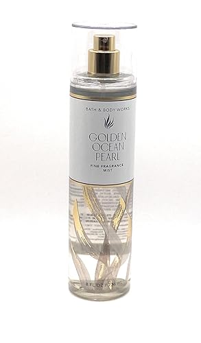 Bath & Body Works Golden Ocean Pearl Fine Fragrance Mist 8 Fluid Ounce