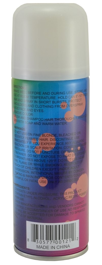 Temporary Hair Color Spray 3 oz - Case (24 Cans)
