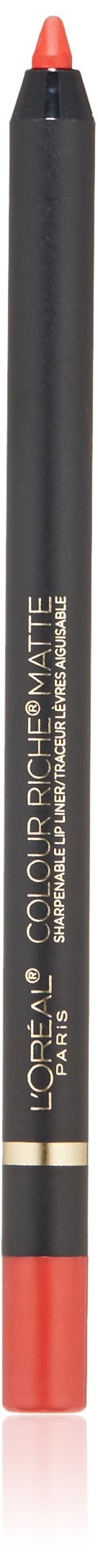 L'Oreal Paris Colour Riche Matte Lip Liner, Matte in Manhattan, 0.04 oz. Beauty & Personal Care L'Oreal Paris