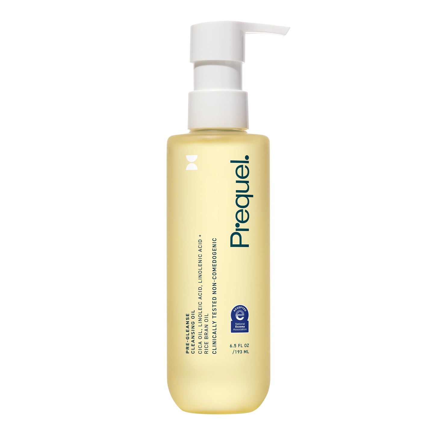 Prequel Skin Pre-Gleanse Oil Cleanser for Face. Double Cleansing Oil Skincare for Women with Cica and more. Non-Comedogenic Makeup Remover. Unscented