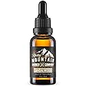 Rocky Mountain Barber Company Men’s Sandalwood Beard Oil Featuring Grapeseed Oil, Coconut Oil, Argan Oil and Real Sandalwood Essential Oil