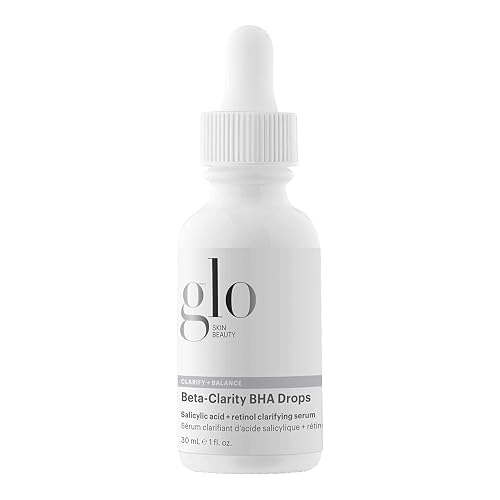 Glo Skin Beauty Beta-Clarity BHA Drops - Salicylic Acid + Retinol Clarifying Serum, Helps Refine & Rebalance for a Clearer, Brighter Complexion (1 Fl
