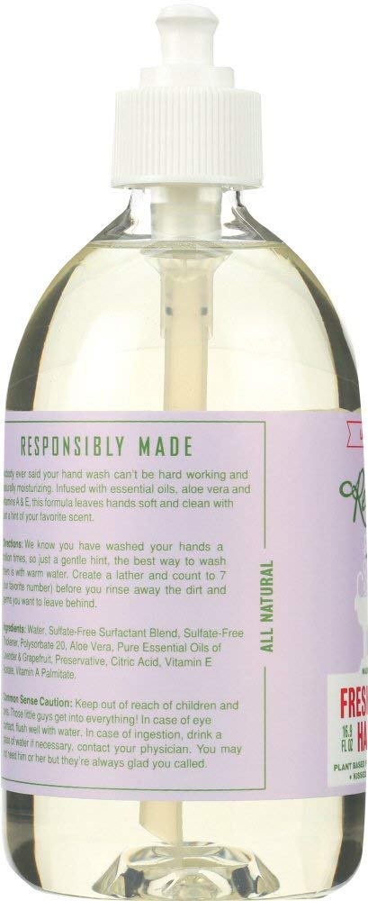 Rebel Green, Soap Hand Lavender, 16.9 Ounce