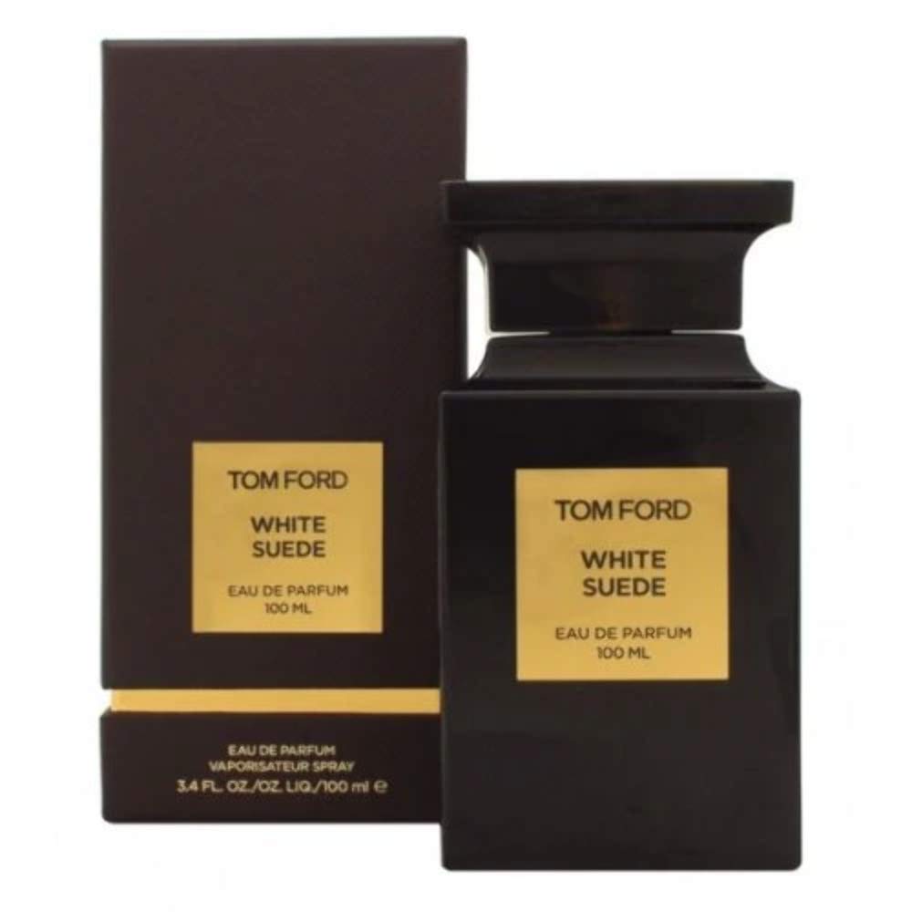 Tom Ford White Suede Eau De Parfum Spray, Black, 3.4 Oz