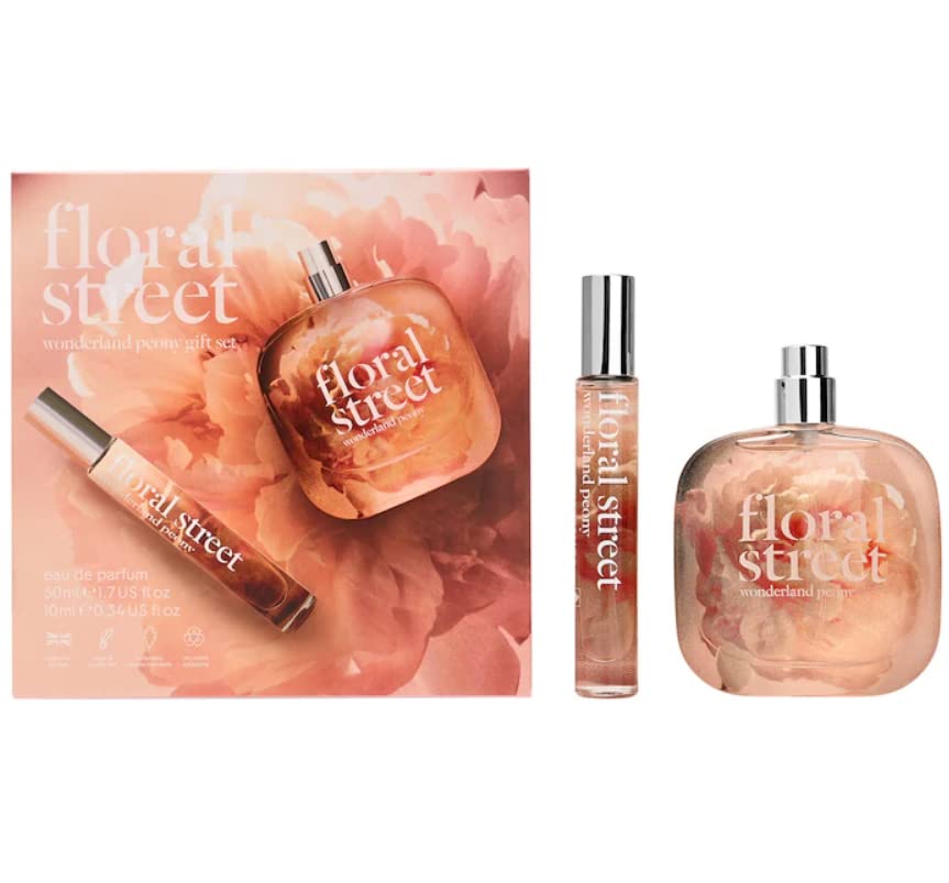 Floral Street Wonderland Peony Perfume Gift Set 2-piece set THGND285 0 Beauty & Personal Care Floral Street