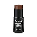 Mehron Makeup CreamBlend Stick | Face Paint, Body Paint, & Foundation Cream Makeup | Perfect for Halloween .75 oz (21 g) (Sable Brown)