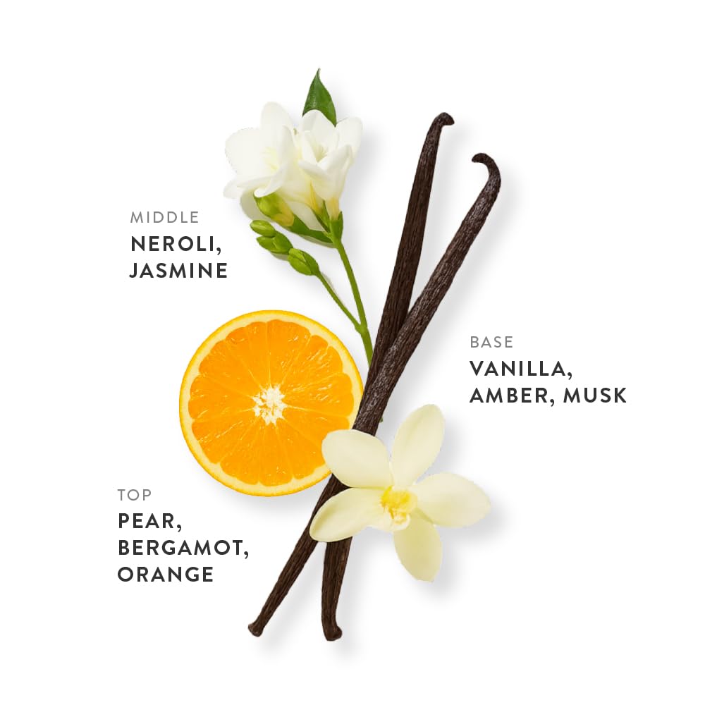 ETLEÉ White Flowers Eau de Parfum 0.34oz, Long Lasting Perfume Inspired by Paradoxe, Oriental Fougere Notes With Vanilla, Amber, Musk, Pear, Citrus Beauty & Personal Care ETLEÉ