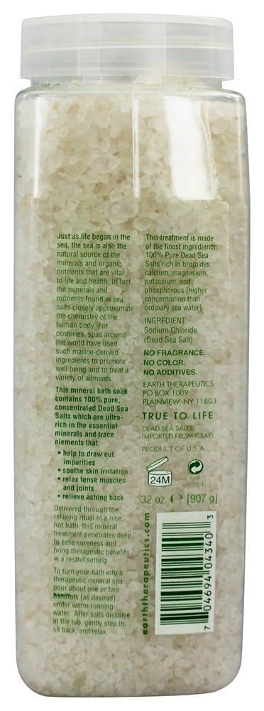 Dead Sea Salts,Therapeutc Beauty and Personal Care Earth Therapeutics