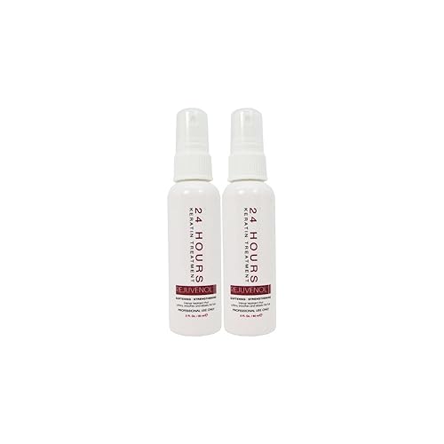 Rejuvenol 24 Hours Keratin Treatment with Collagen 2oz "Pack of 2"