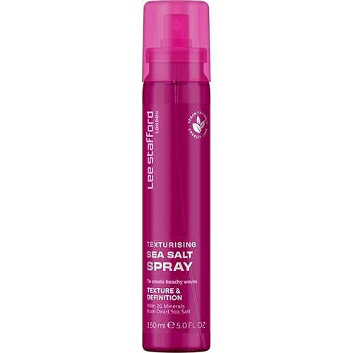 Lee Stafford Sea Salt Hair Texturizing Spray | Styling - for Natural Tousled Surf Beach Waves, Adds Shine, Texture, & Definition, Quick Styling, Best