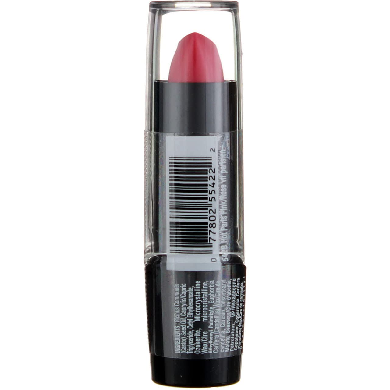 Wnw Lipstick 542b Sf Hot Size .13 O Wet N Wild Silk Finish Lipstick 542b Hot Paris Pink 0.13oz