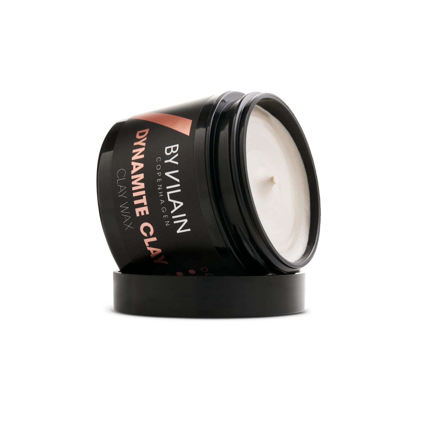 By Vilain Dynamite Clay - Professional Hair Styling Wax Super Strong Hold, Matte Finish For All Hair Types Molding Sculpting Pomade Easy to Style