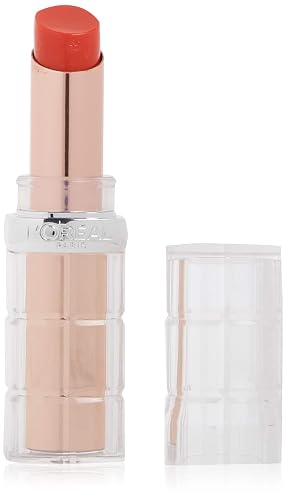 L'Oreal Paris Makeup Colour Riche Plump and Shine Lipstick, for Glossy, Radiant, Visibly Fuller Lips with an All-Day Moisturized Feel, Watermelon
