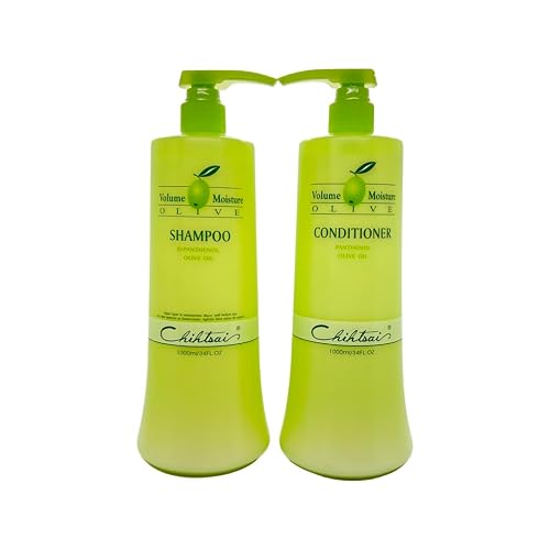 Chihtsai Volume Moisture Olive Shampoo & Conditioner Set (34 Fl.oz)