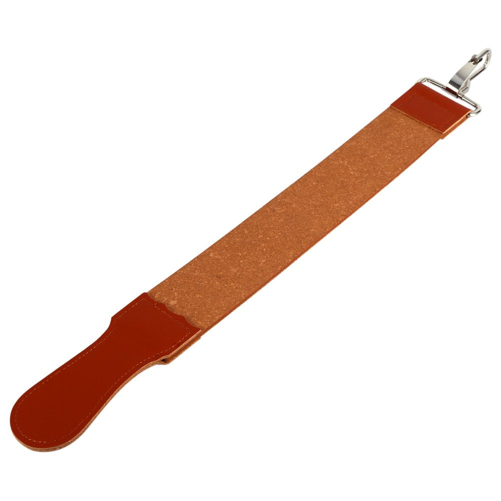 Sharpener Strap Belt, Genuine Leather Strop Belt Straight Razor Folding Knife Shave Sharpener Sharpening Belt Sharpen Knives and Chisels, Durable Beauty and Personal Care Qioni