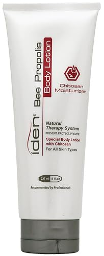 IDEN Bee Propolis Body Lotion, For Sensitive Skin, Hydrates and Softens, 8 fl.oz