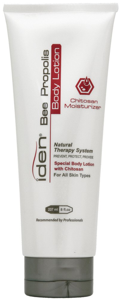 IDEN Bee Propolis Body Lotion, For Sensitive Skin, Hydrates and Softens, 8 fl.oz