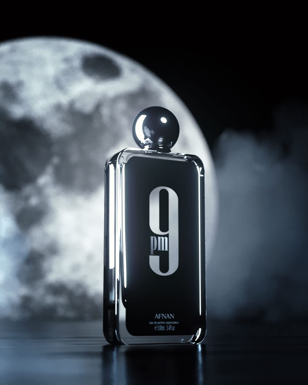 Afnan 9 PM For Men Eau De Parfum, 3.4 Fl. Oz Beauty and Personal Care Afnan