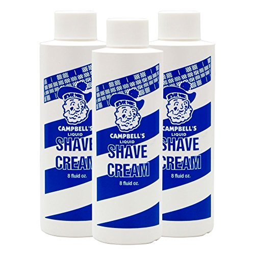 Campell Soap Concentrate liquid Shave Cream, 8 Ounce (3 Pack)