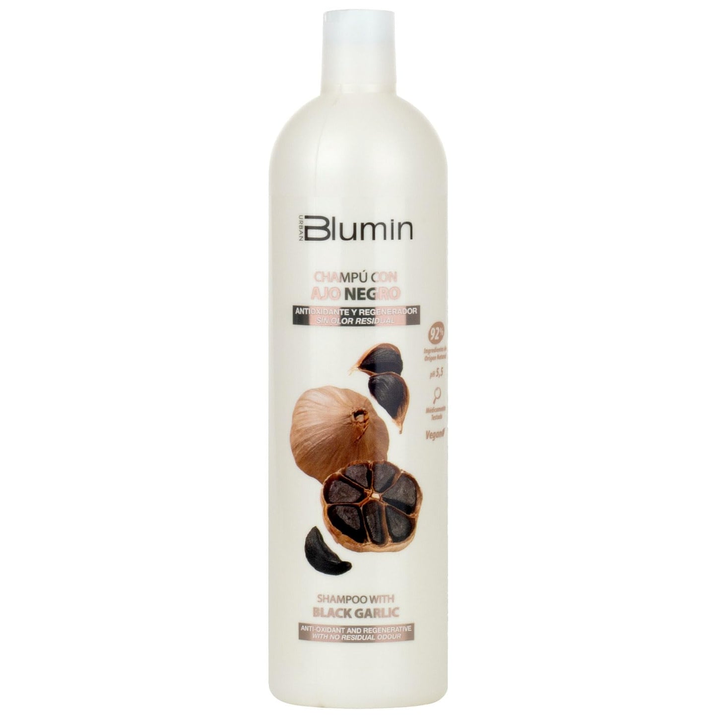 Blumin Black Garlic Shampoo (1000ml) and Black Garlic Mask (700 ml)