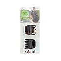 Scunci No-Slip Grip Jaw Clip 2 ea (Pack of 6)
