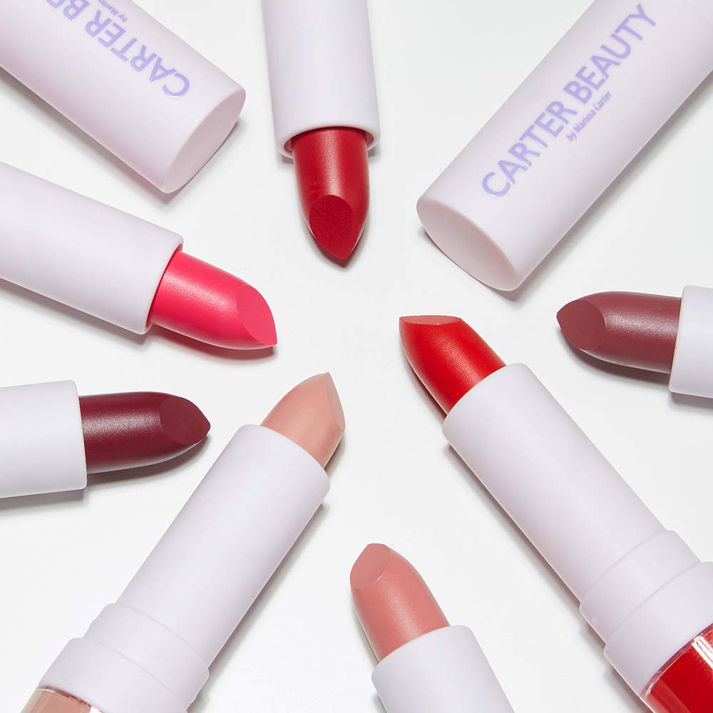 Carter Beauty By Marissa Carter Word Of Mouth Lipstick - Intense Color With A Smooth Matte Finish- Can Be Used With Free Speech Lip Tint For A Glossy