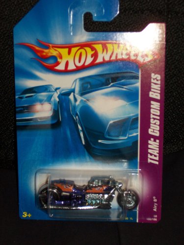 Hot Wheels 2008 150 Team: Custom Bikes # 2 of 4 Airy 8 1:64 Scale