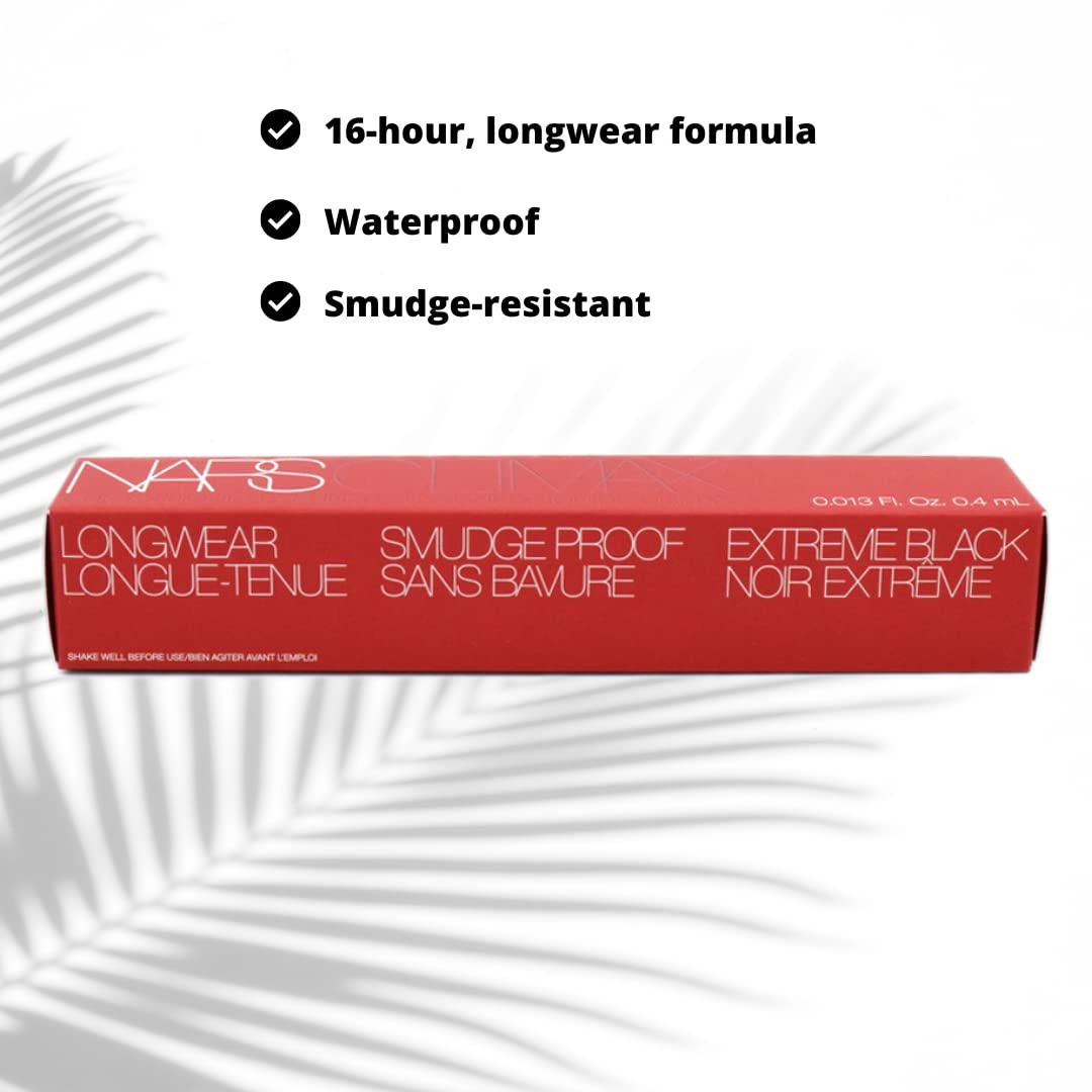 NARS Climax Liquid Smudge Proof Long Wear Extreme Black Eyeliner Full Size