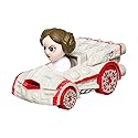 Hot Wheels RacerVerse Die-Cast Vehicle with Princess Leia Driver 1:64 Scale