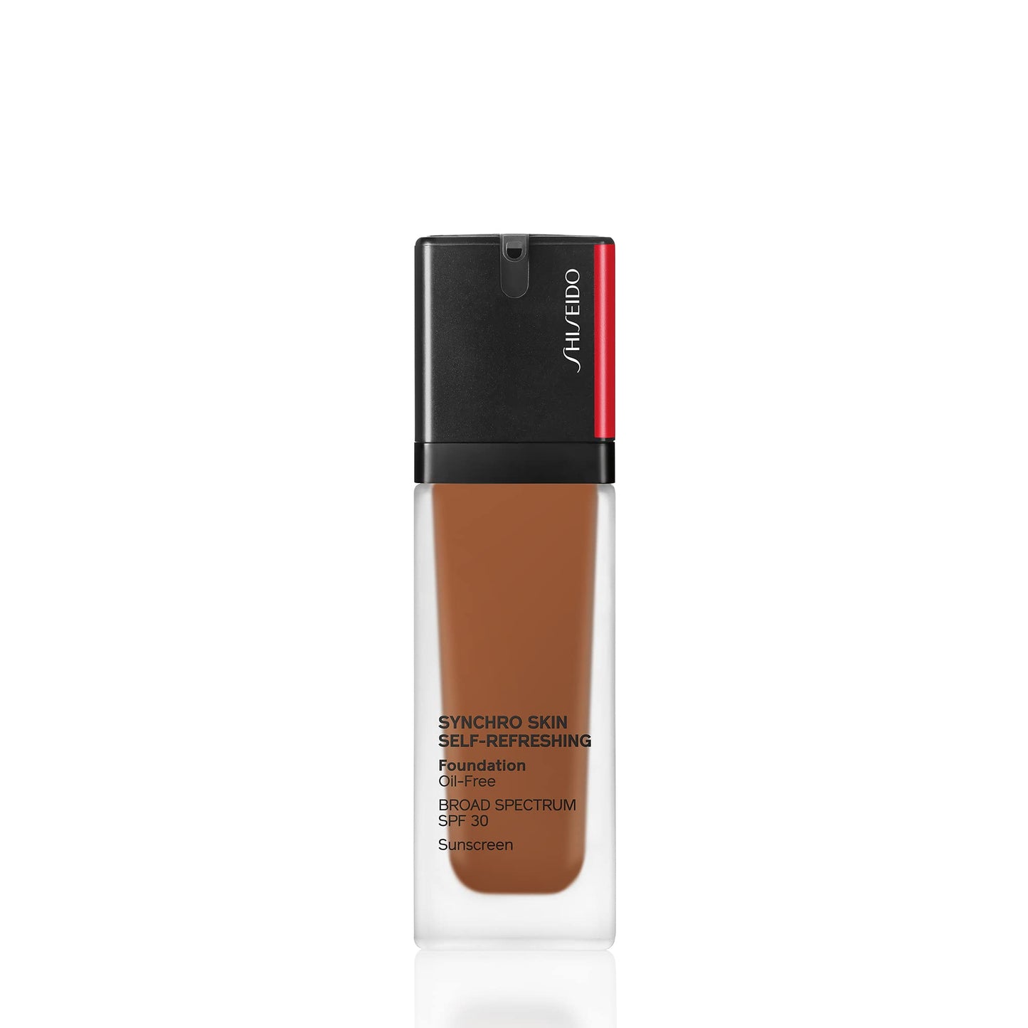 Shiseido Synchro Skin Self-Refreshing Foundation SPF 30, 530 Henna - Medium, Buildable Coverage + 24-Hour Wear - Waterproof & Transfer Resistant - Non-Comedogenic
