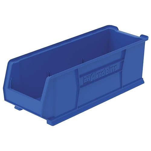Akro-Mils 30292 Super-Size AkroBins Plastic Storage Bins, Space-Saving Stackable Bins for Garage, Classroom, Warehouse Organization, 30-Inch L x…