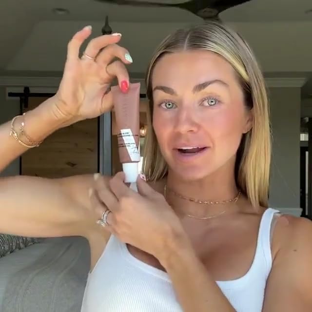 Volition Beauty Getaway Glow Liquid Sunshine Drops with Vegan Squalane + Grape Seed Oil | Instant Bronze & Shimmer Effect | Smooths, Luminizes