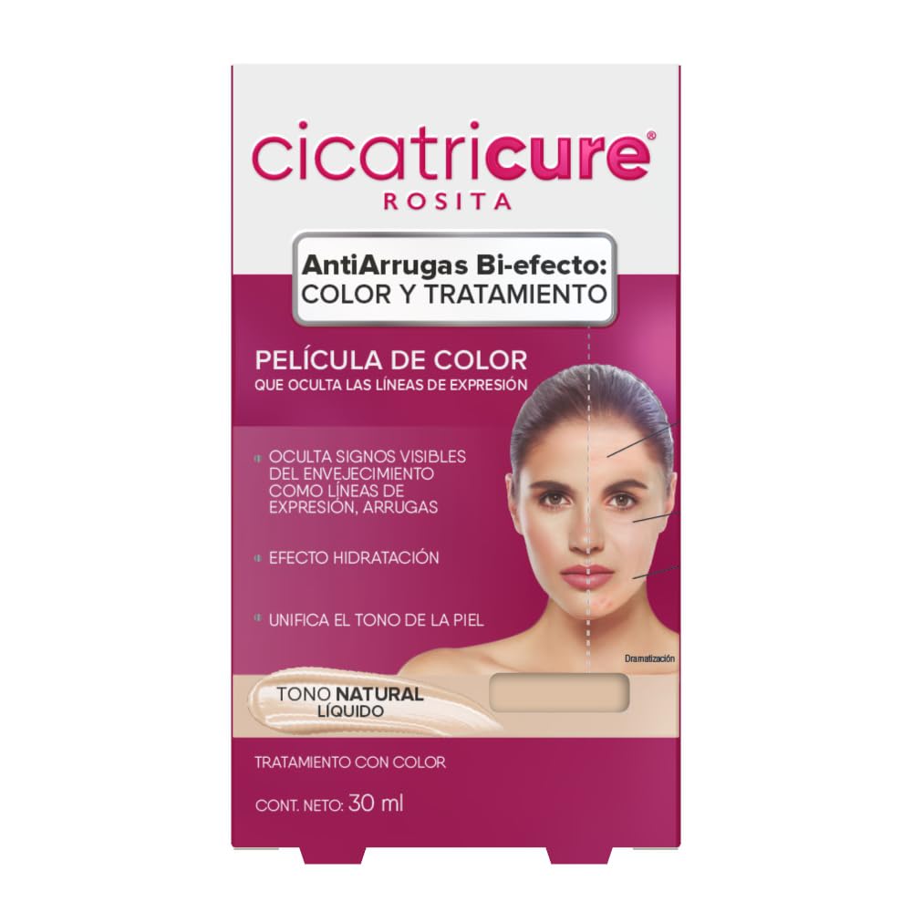 Cicatricure Maquillaje Liquido Tono Natural/Liquid Make Up Natural Tone 30ml