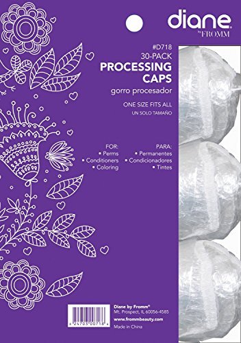 Urban Essence Set Of 15 Clear Shower Caps Hair Deep Conditioning
