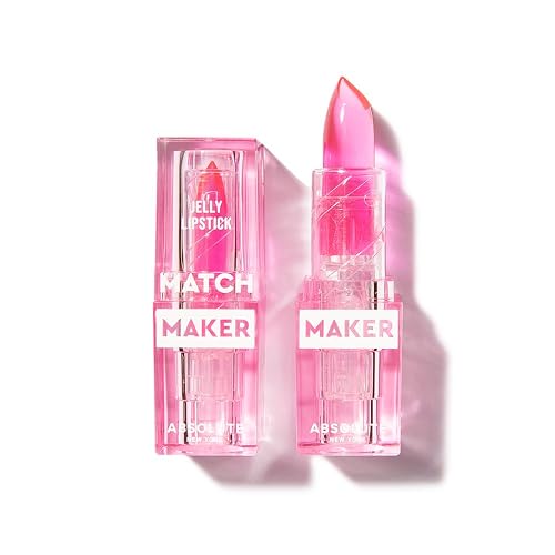 Absolute New York MLMM03 Match Maker Jelly Lipstick, Color Adapting Reacts to Natural PH, Non Sticky Finish Lipstick