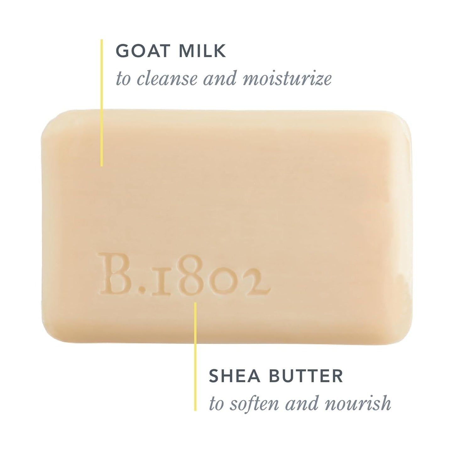 Beekman 1802 Goat Milk Soap - Moisturizing Hand & Body Soap Bar with Shea Butter & Botanical Oils, Triple-Milled, Non-Drying, Made for Sensitive Skin Beauty and Personal Care Beekman 1802