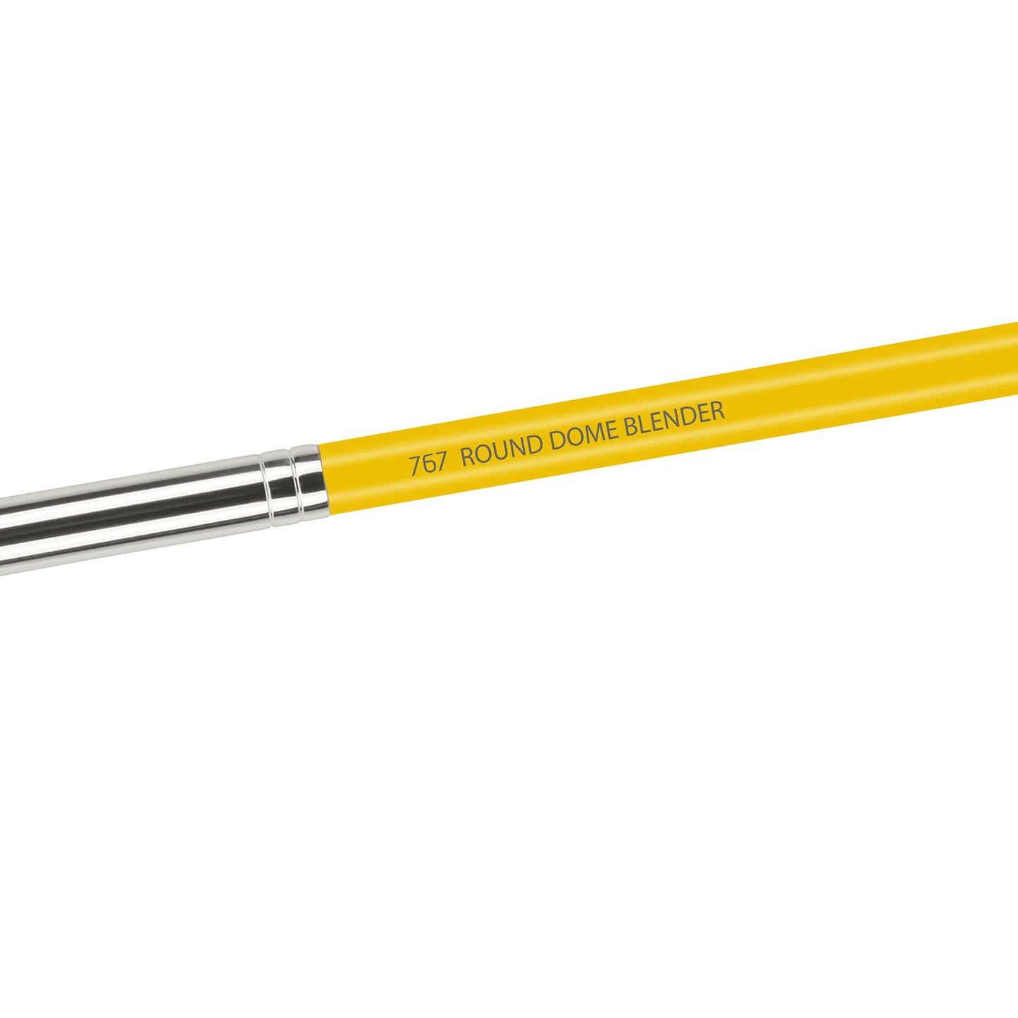 Bdellium Tools Professional Makeup Brush - Studio Series 767 Round Dome Blender - With Soft Synthetic Fibers, For Blending & Smoothing (Yellow, 1pc)