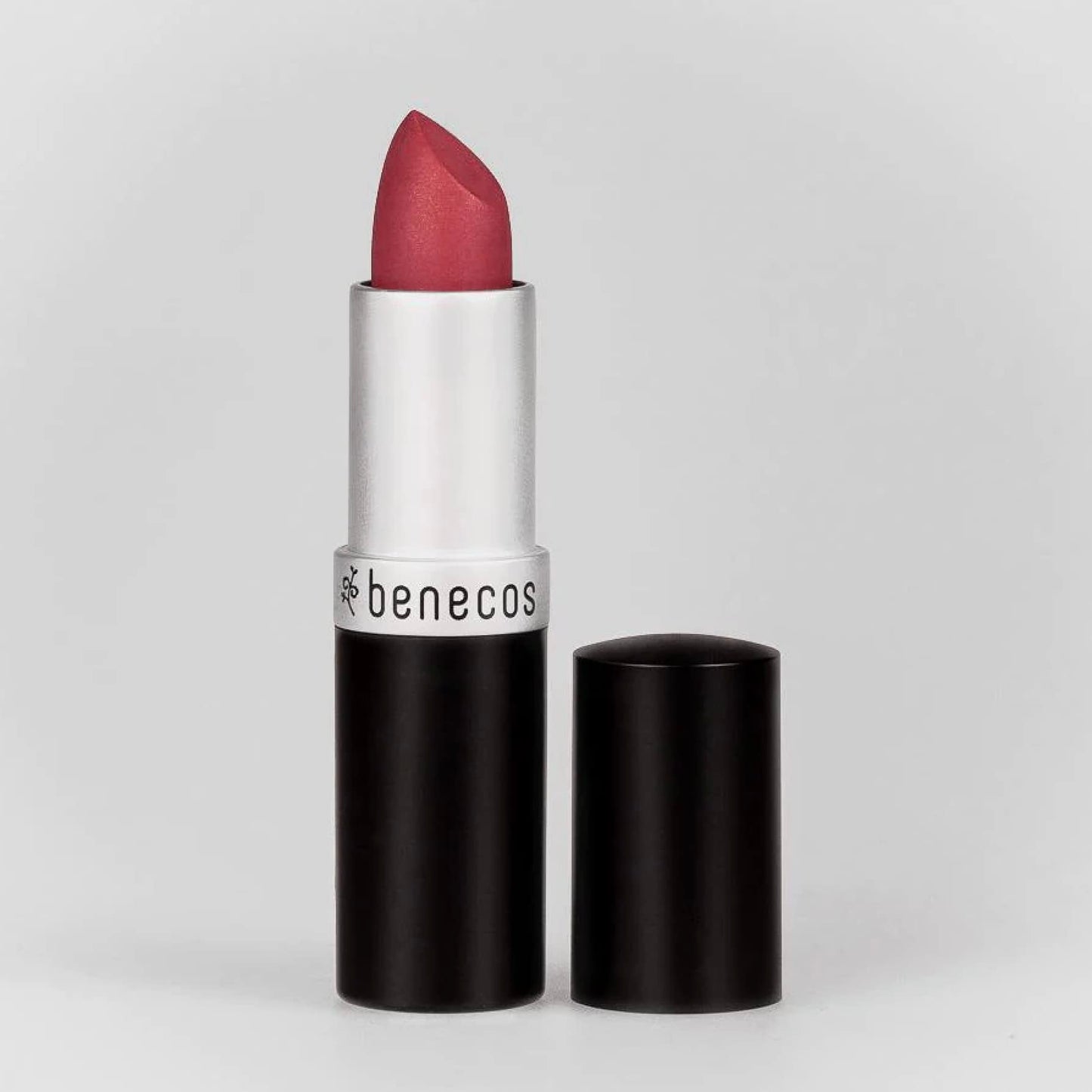 Benecos Natural Lipstick (Peach) - Peach Color Lipstick, Long-Lasting Gorgeous Color, Soft and Smooth Moisturized Lips, Organic, Vegan