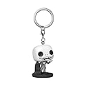 Funko POP! Keychain: Disney The Nightmare Before Christmas 30th - Jack Skellington - Disney: The Nightmare Before Christmas Novelty Keyring…