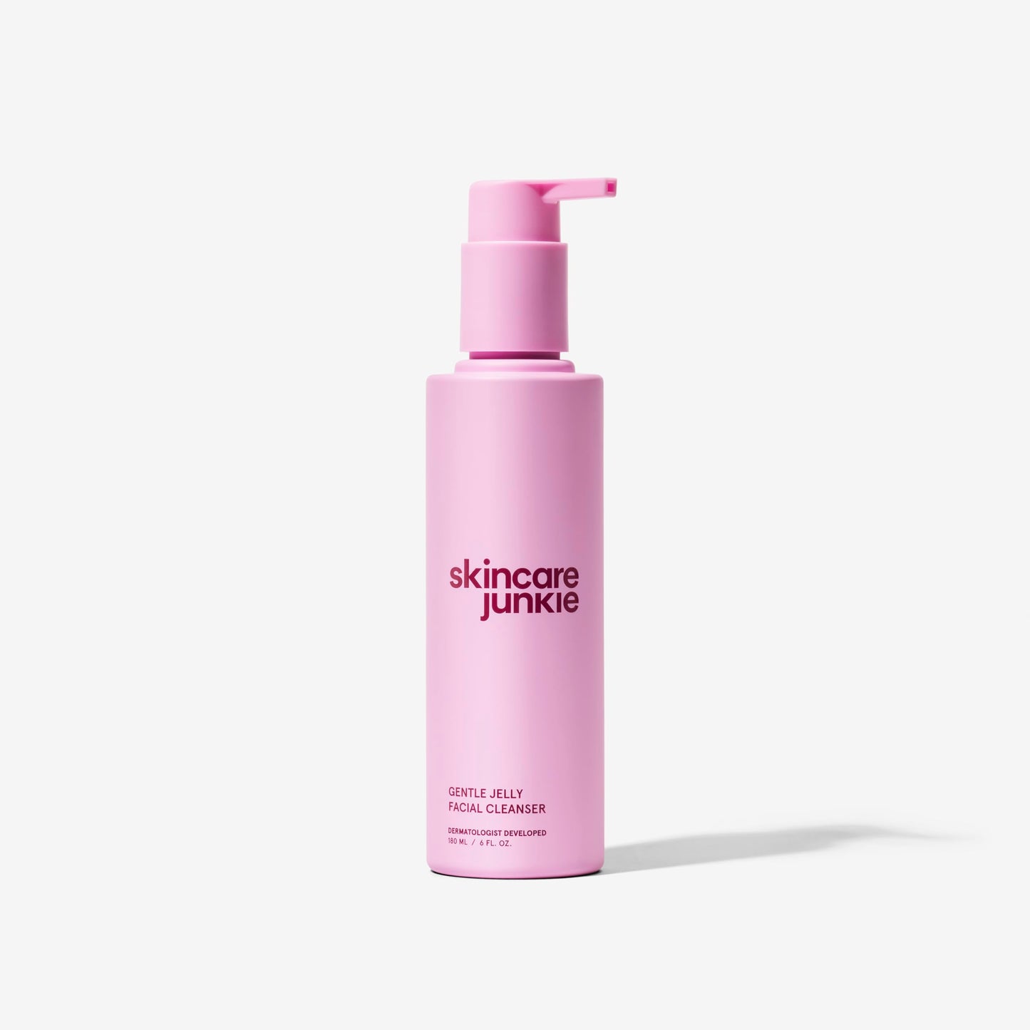 Skincare Junkie Jelly Facial Cleanser, Purifying Gel Cleanser for Normal to Oily Skin with Hyaluronic Acid, Ceramides, Niacinamide, No Synthetic