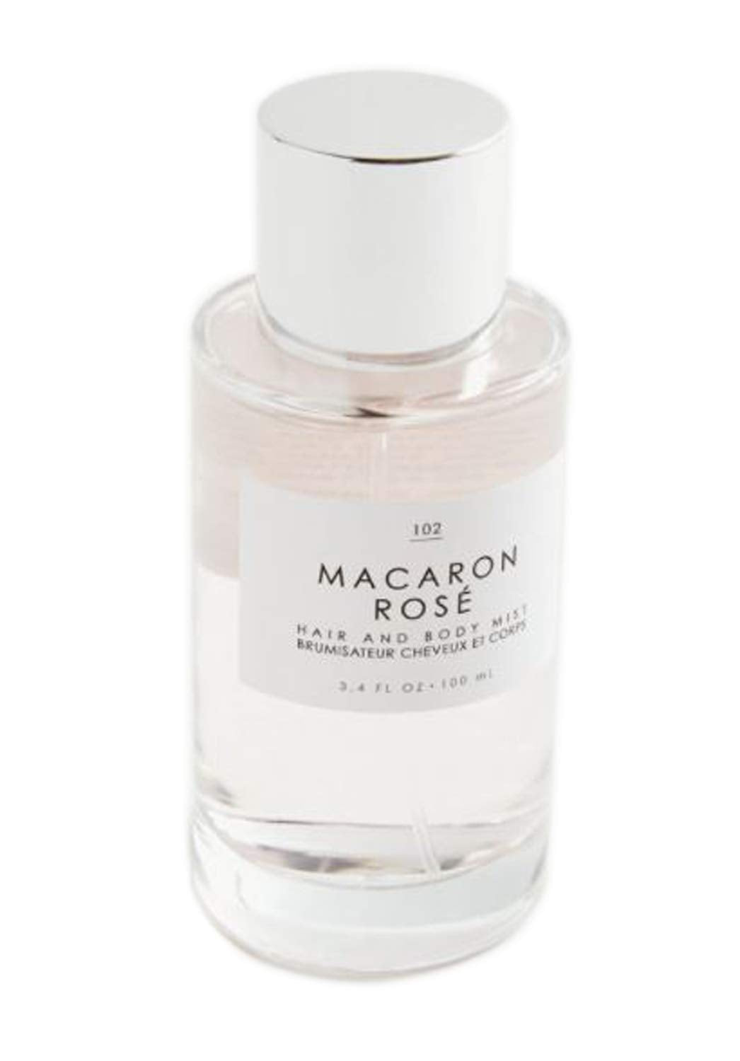 Gourmand Macaron Rose Hair + Body Mist 3.4 Fl.Oz! Blend Of Eau De Rose, Turkish Delight And Sugarcane! Perfumed Hair