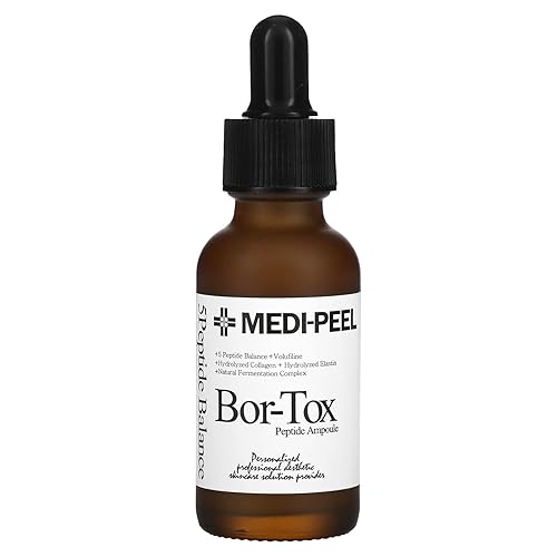 Medi-Peel 5Growth Factor Bor-Tox Peptide Ampoule 30ml, Hydrolyzed Collagen, Anti-Aging Serum, Anti-Wrinkle, Skin Elasticity, Blemish Care, Reduce