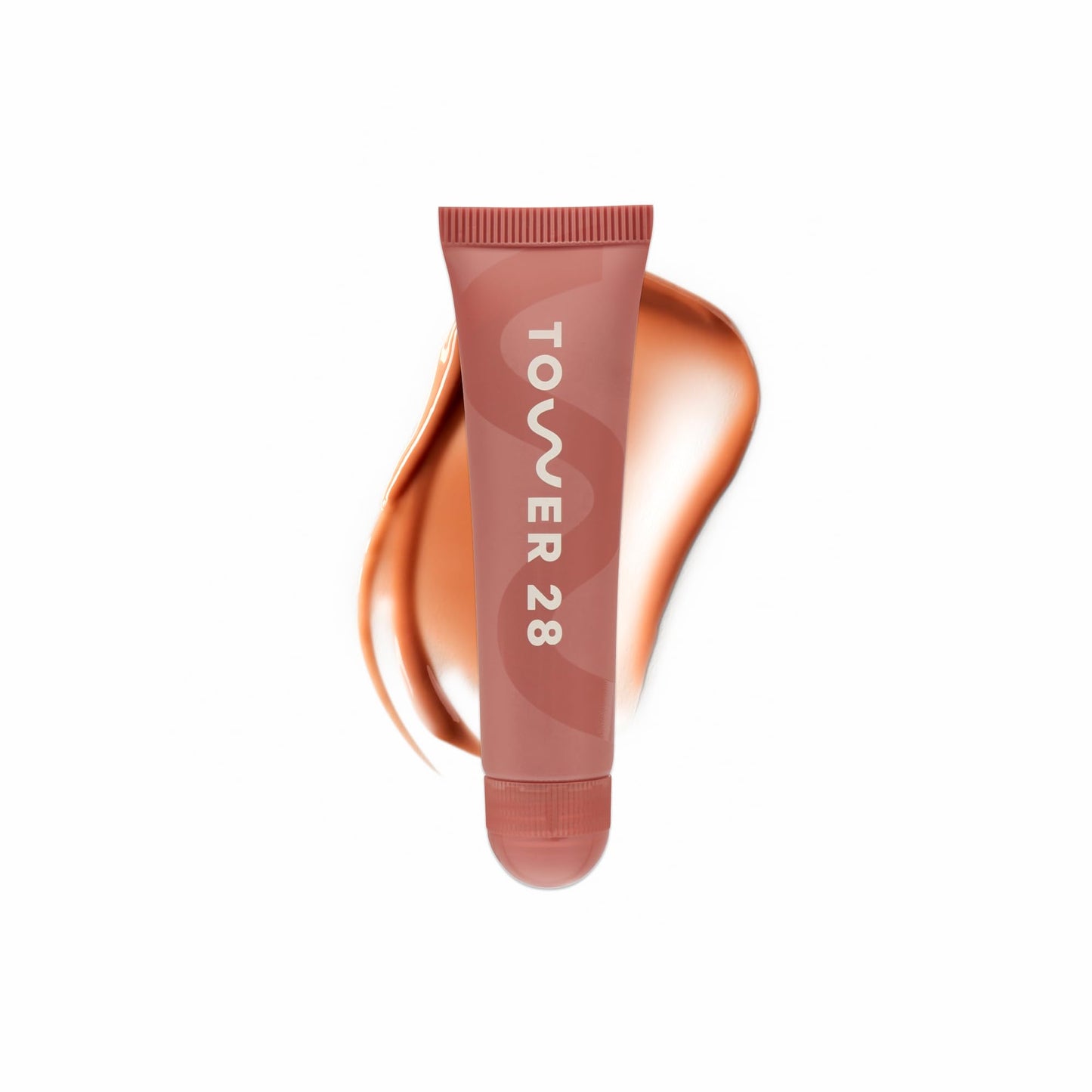 Tower 28 LipSoftie Tinted Lip Balm Treatment - Hydrating Glossy Balm + Overnight Lip Mask with Jojoba Oil + Shea Butter - Sweet, Cushiony Formula