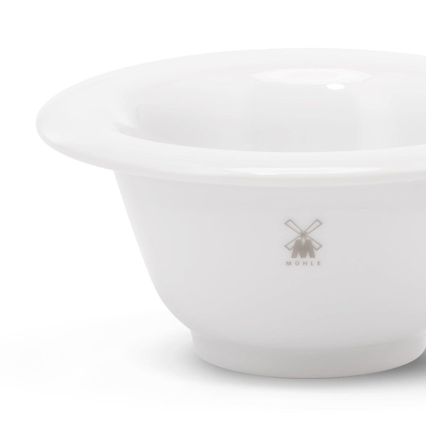 MÜHLE White Porcelain Platinum Rim Shaving Dish Beauty and Personal Care MÜHLE