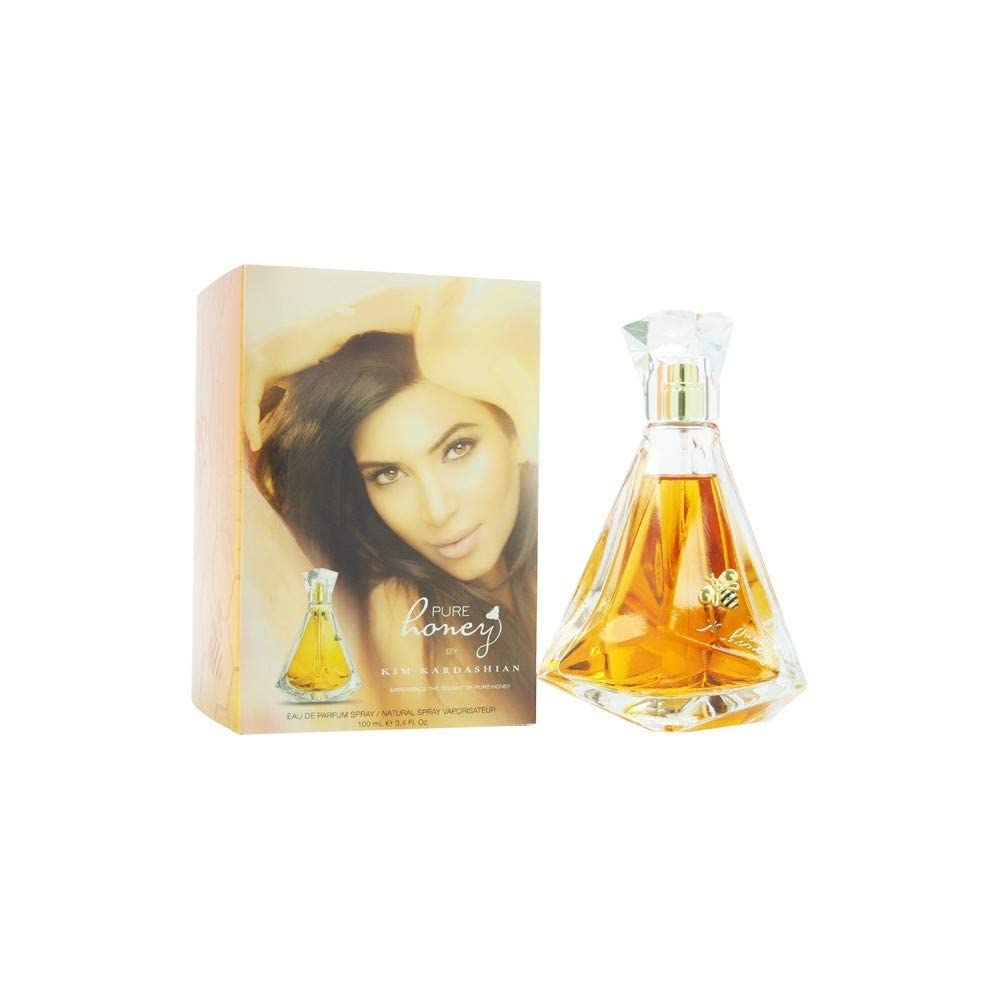 Kim Kardashian Pure Honey Eau de Parfum Spray for Women, 3.4 Ounce