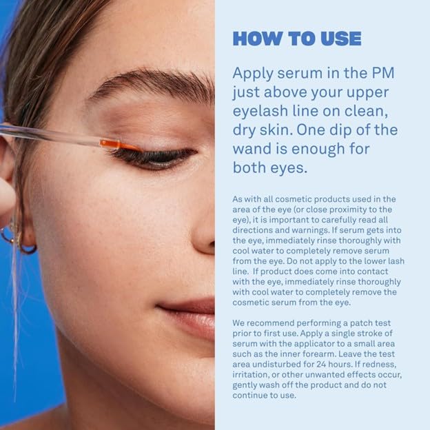 Babe Original Babe Lash Serum - Fuller & Longer Looking Eyelashes, Clear Essential Serum for Natural Lashes and Lash Extensions, 2mL, 3-month Supply