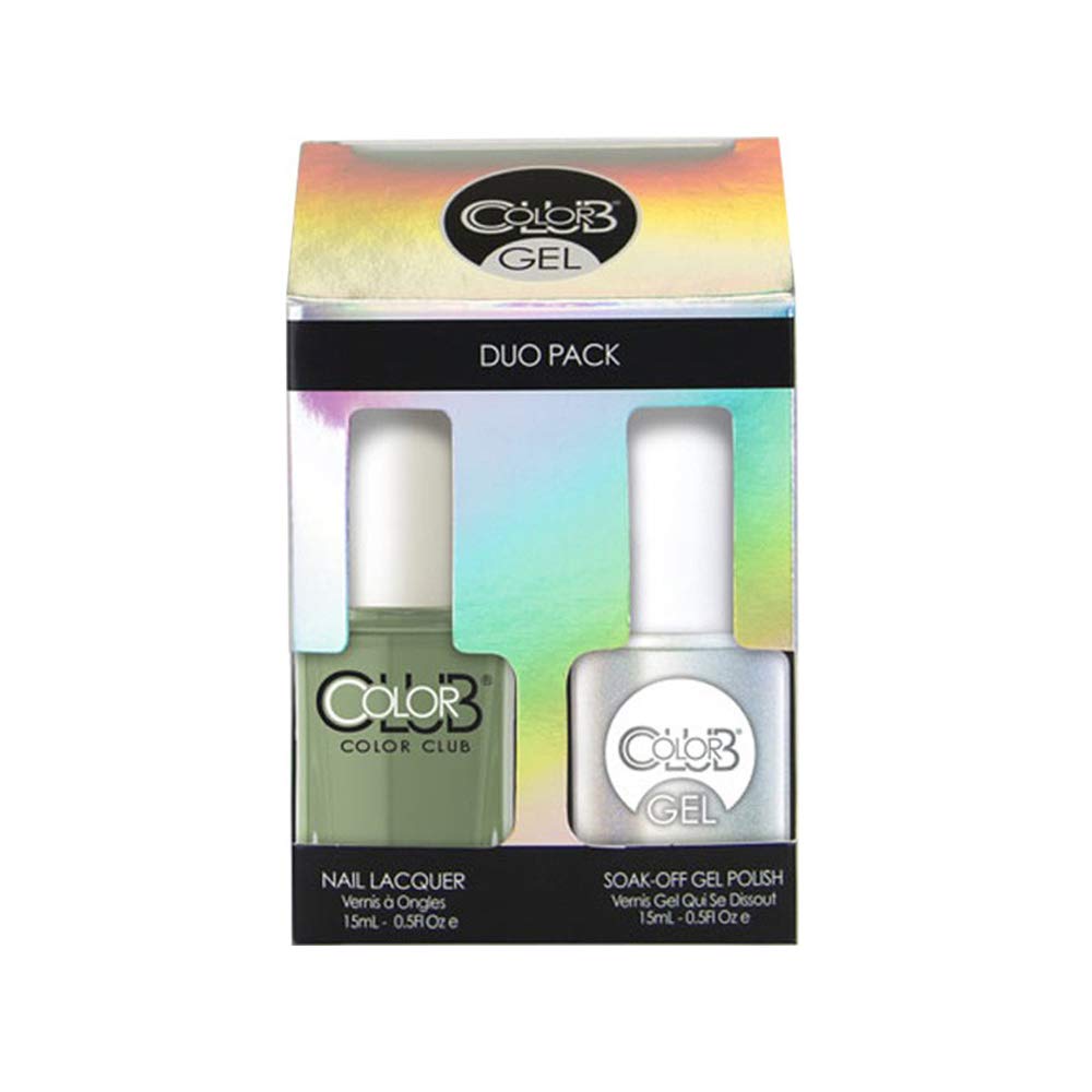 Color Club It's About Thyme Color Club Gel + Lacquer Duo Includes 1 Each Of 05gel1113 and 05a1113, 0.5 fluid_ounces Beauty & Personal Care Color Club