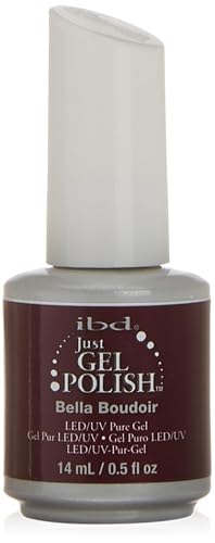IBD Just Gel Soak Off Purple Nail Polish, Bella Boudoir Beauty & Personal Care IBD